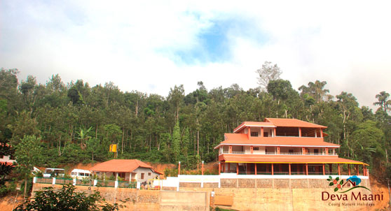 View of Deva Maani from a small hillock.