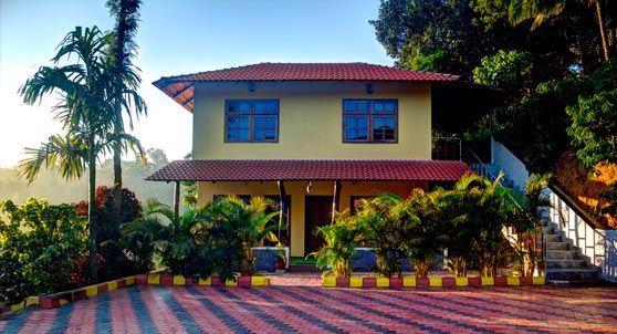 Exterior veiw of the premium cottage suite.